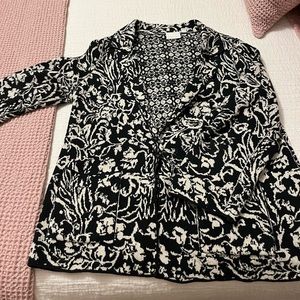 Anthropologie size large sweater blazer